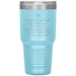 Dad 30oz Tumbler, Dad I Owe You So Much And Love How It's Mutually Understood, Black Insulated Cup Gifts For Father From Daughter Son