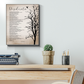 Desiderata Poem Minimalist Modern Wall Art Canvas Framed (16x20)
