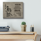 Samurai Dad to My Son You Will Never Lose - Art Wall Canvas Framed Poster (20x16)