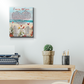 Cardinal Beach I Never Left You - Home Wall Decor Poster (Canvas Framed, 11x14)