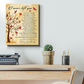 Bird Cardinal I Watch You Everyday I Never Left You Gift Poster (Canvas Framed, 16x20)