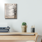 Desiderata Poem Minimalist Modern Wall Art Canvas Framed (11x14)