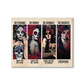 Skull Day of Death Women - Be Strong Be Brave Be Humble Badass Poster (Canvas Framed, 20x16)