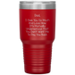 Dad 30oz Tumbler, Dad I Owe You So Much And Love How It's Mutually Understood, Black Insulated Cup Gifts For Father From Daughter Son