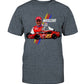 Mike Stefanik Racing X6 Former NASCAR champion Vintage 1996 T-shirt Black Men