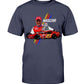 Mike Stefanik Racing X6 Former NASCAR champion Vintage 1996 T-shirt Black Men