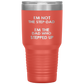 Dad 30oz Tumbler, I'm Not The Step-dad I'm The Dad Who Stepped Up, Black Insulated Cup Gifts For Father From Daughter Son ASIN: B08H1MHBSH