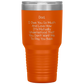 Dad 30oz Tumbler, Dad I Owe You So Much And Love How It's Mutually Understood, Black Insulated Cup Gifts For Father From Daughter Son